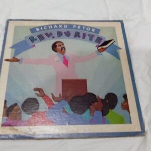 Vinyl Record - Blue and Pink